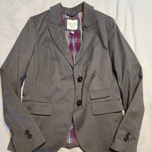 Esprit grey pinstripe blazer, 10, GUC